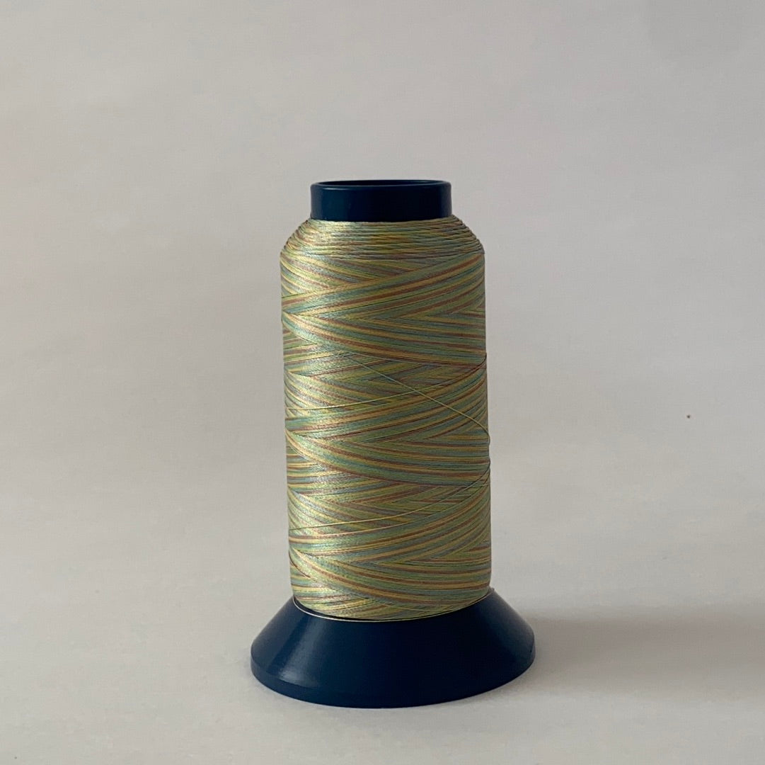 工業用マルチカラーポリエステルミシン刺繍糸　シルメイトマルチカラー2000m