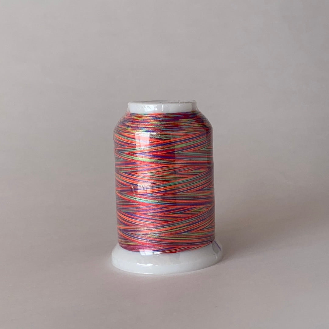 バリエ　工業用マルチカラーポリエステルミシン刺繍糸　1000m