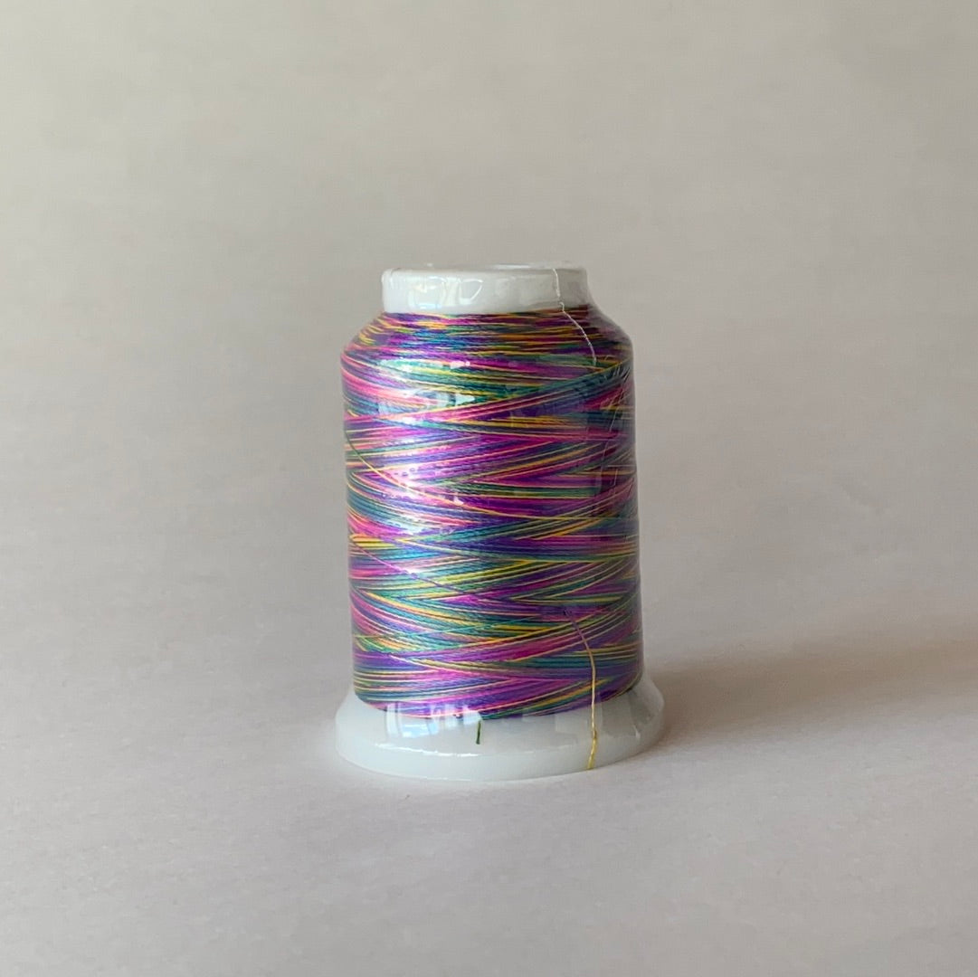 バリエ　工業用マルチカラーポリエステルミシン刺繍糸　1000m