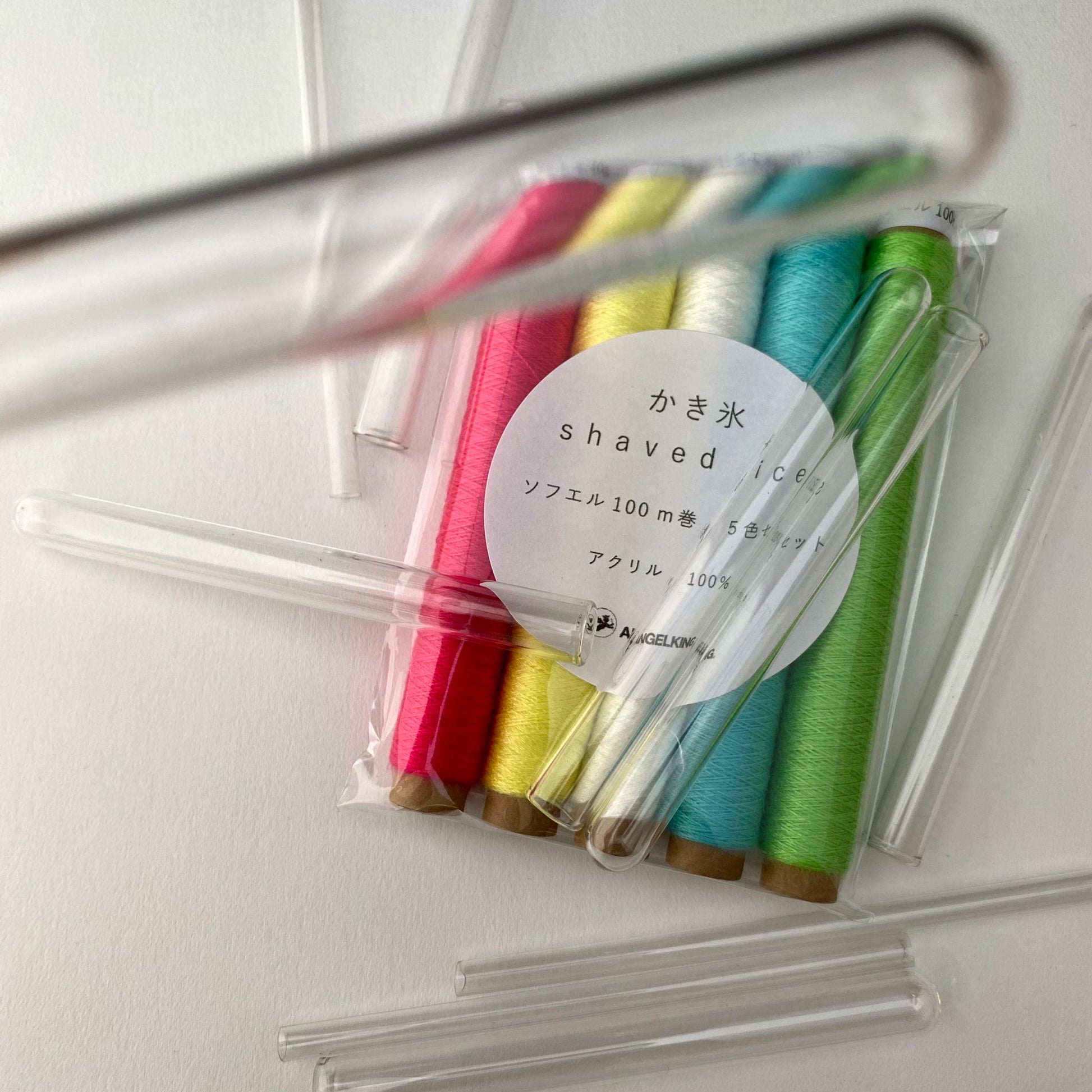 夏カラー刺繍糸　ソフエルセット