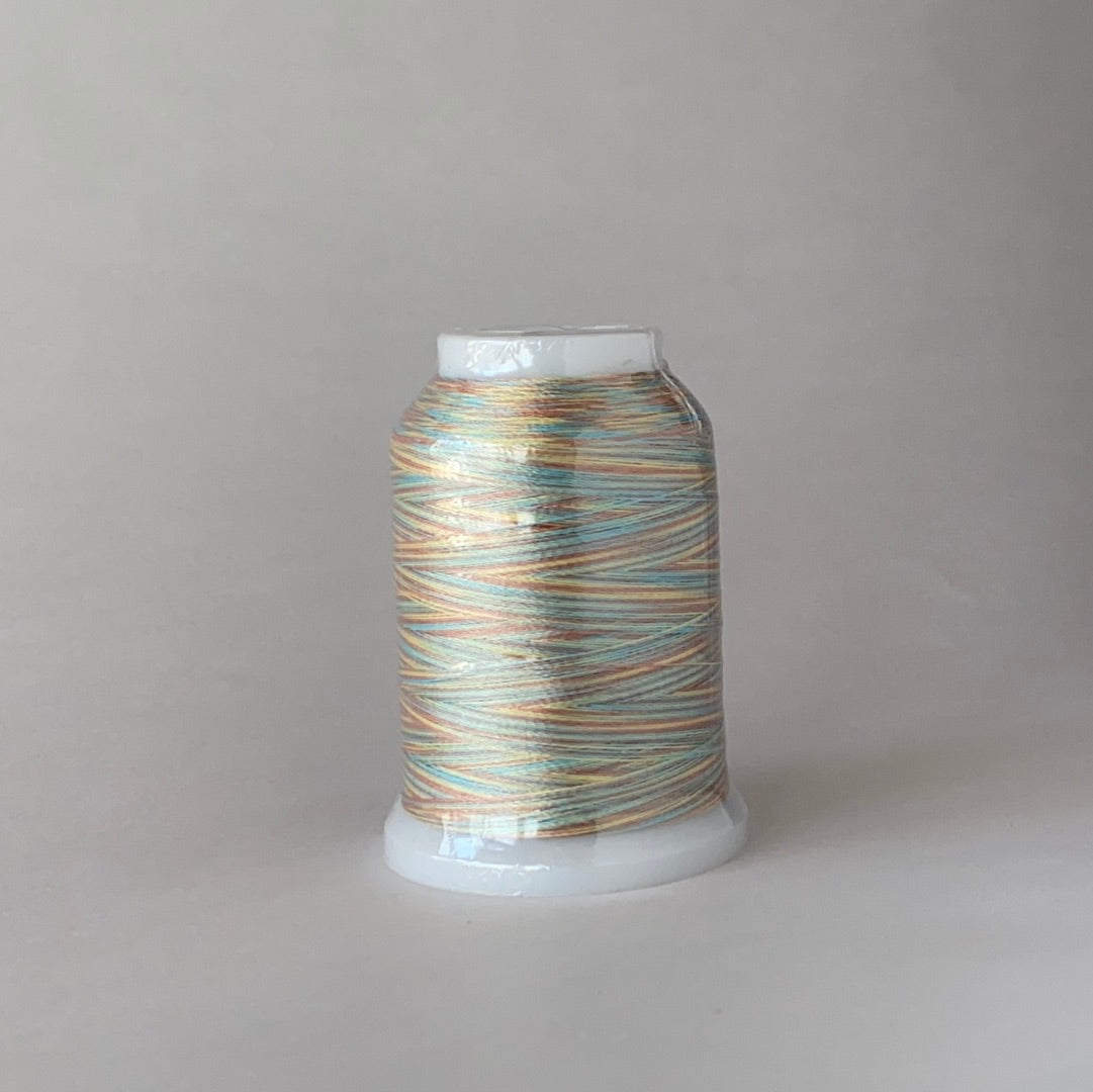 バリエ　工業用マルチカラーポリエステルミシン刺繍糸　1000m