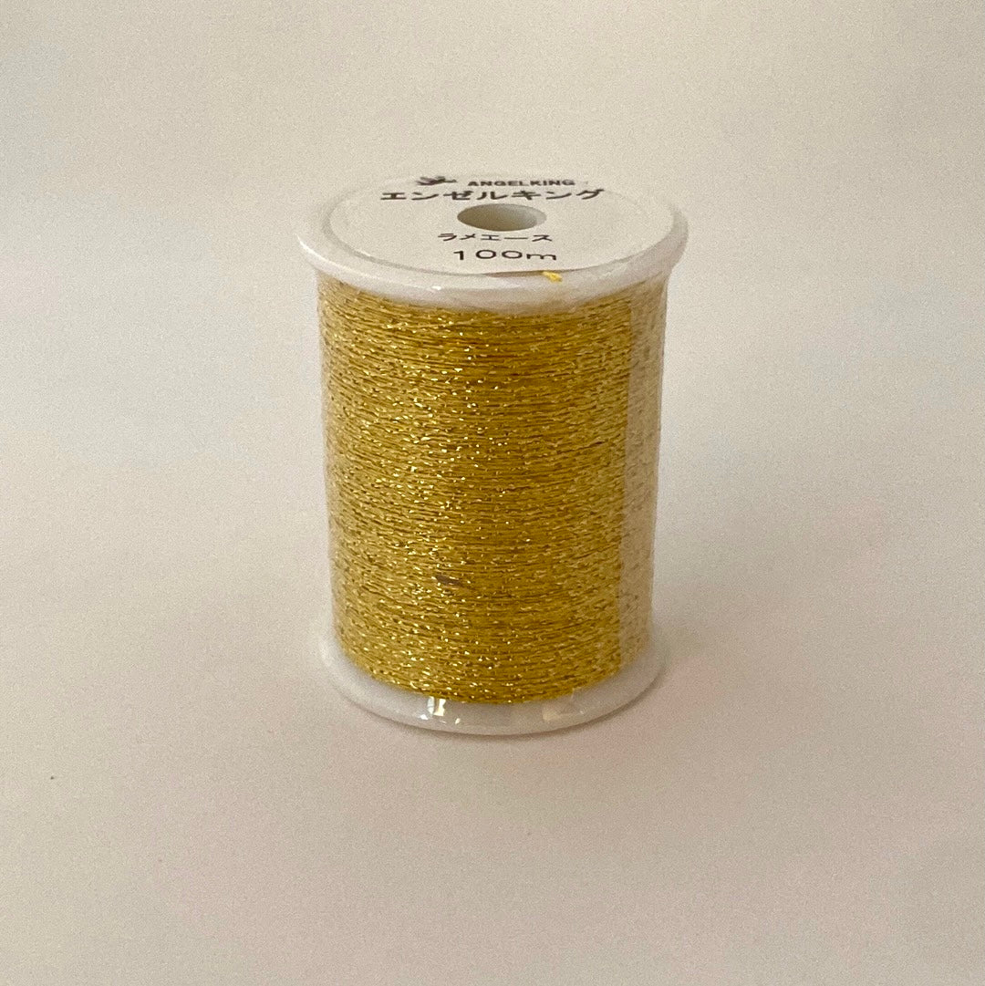 ラメエース【駒巻】刺繍・縫製・ステッチなど幅広く使えるラメ糸