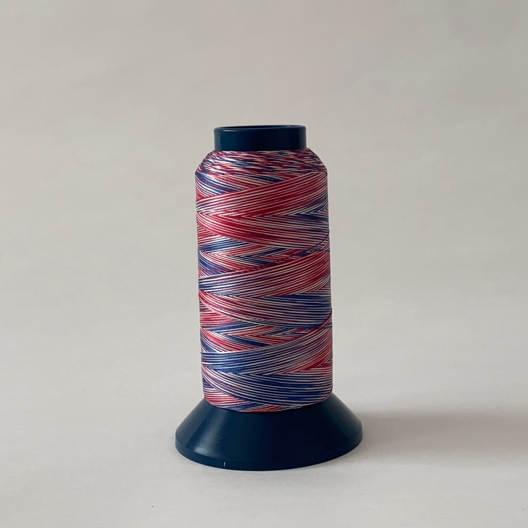 工業用マルチカラーポリエステルミシン刺繍糸　シルメイトマルチカラー2000m