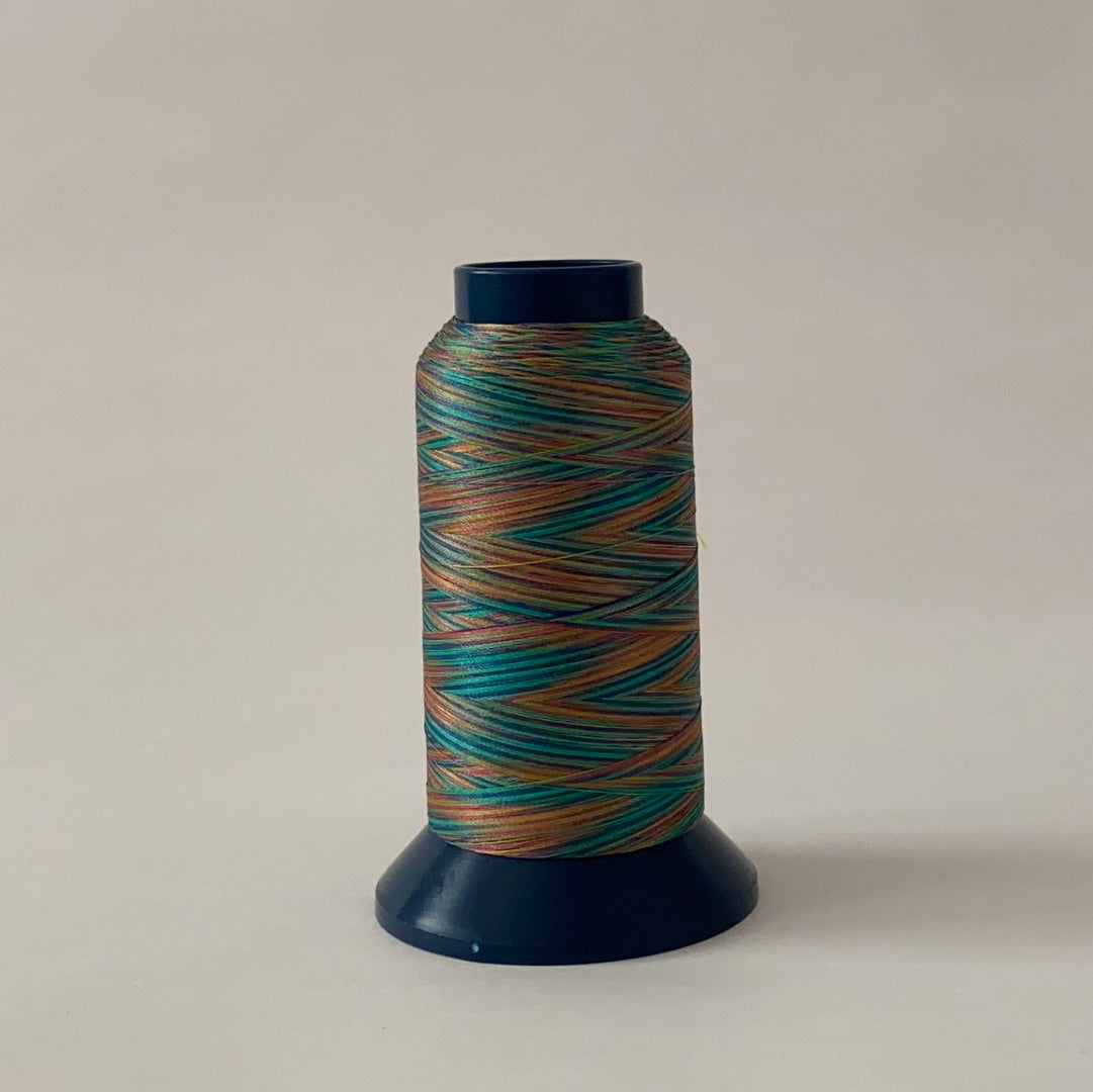 工業用マルチカラーポリエステルミシン刺繍糸　シルメイトマルチカラー2000m