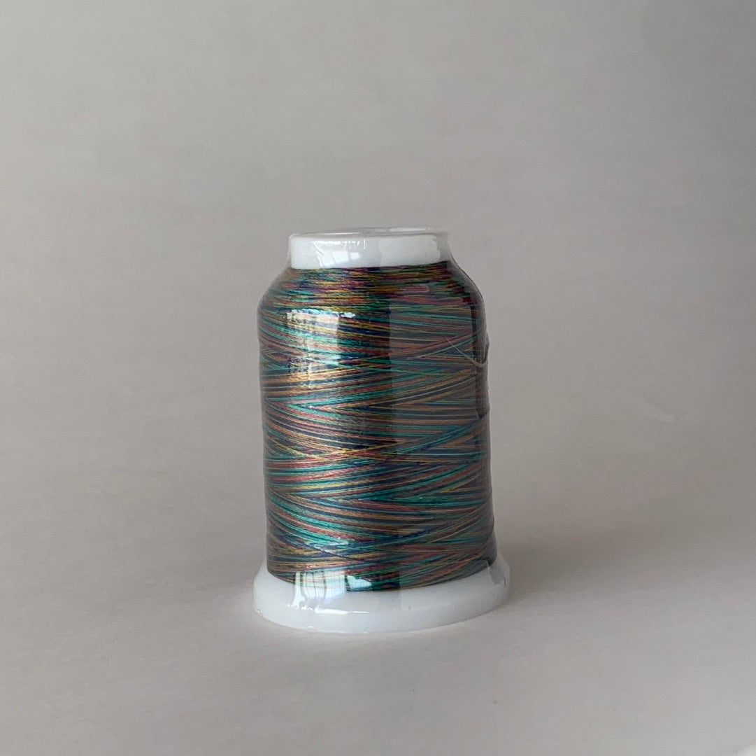 バリエ　工業用マルチカラーポリエステルミシン刺繍糸　1000m