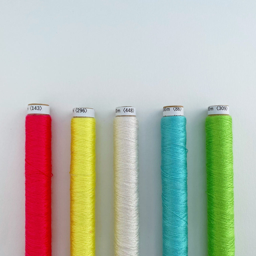 夏カラー刺繍糸　ソフエルセット