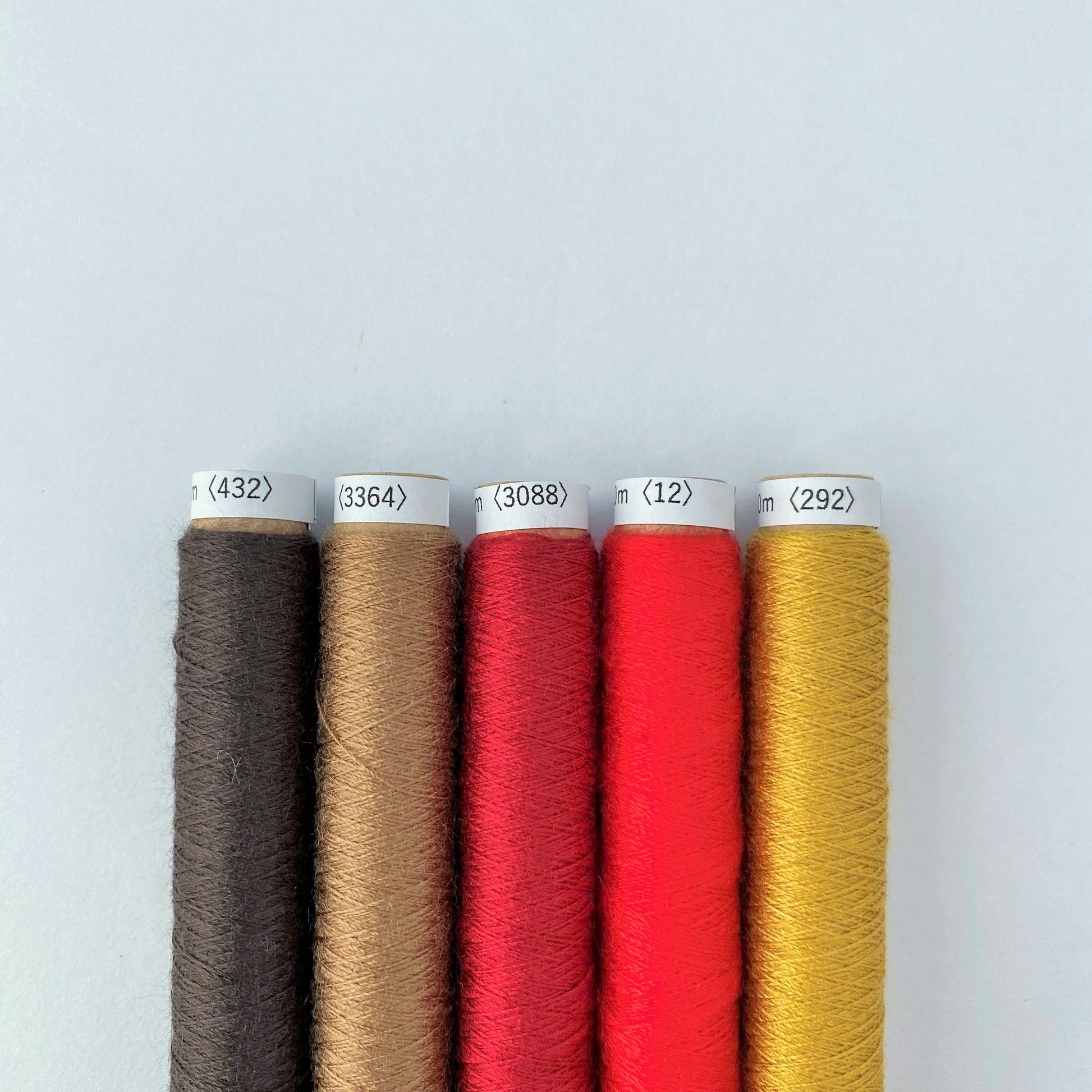 秋カラー刺繍糸　ソフエルセット