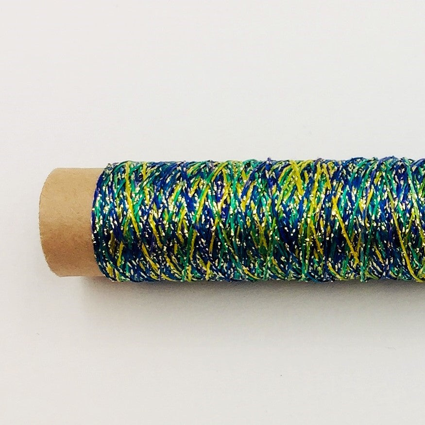 ソフトライズセット（大人な輝き・マルチカラー×ラメの刺繍糸）