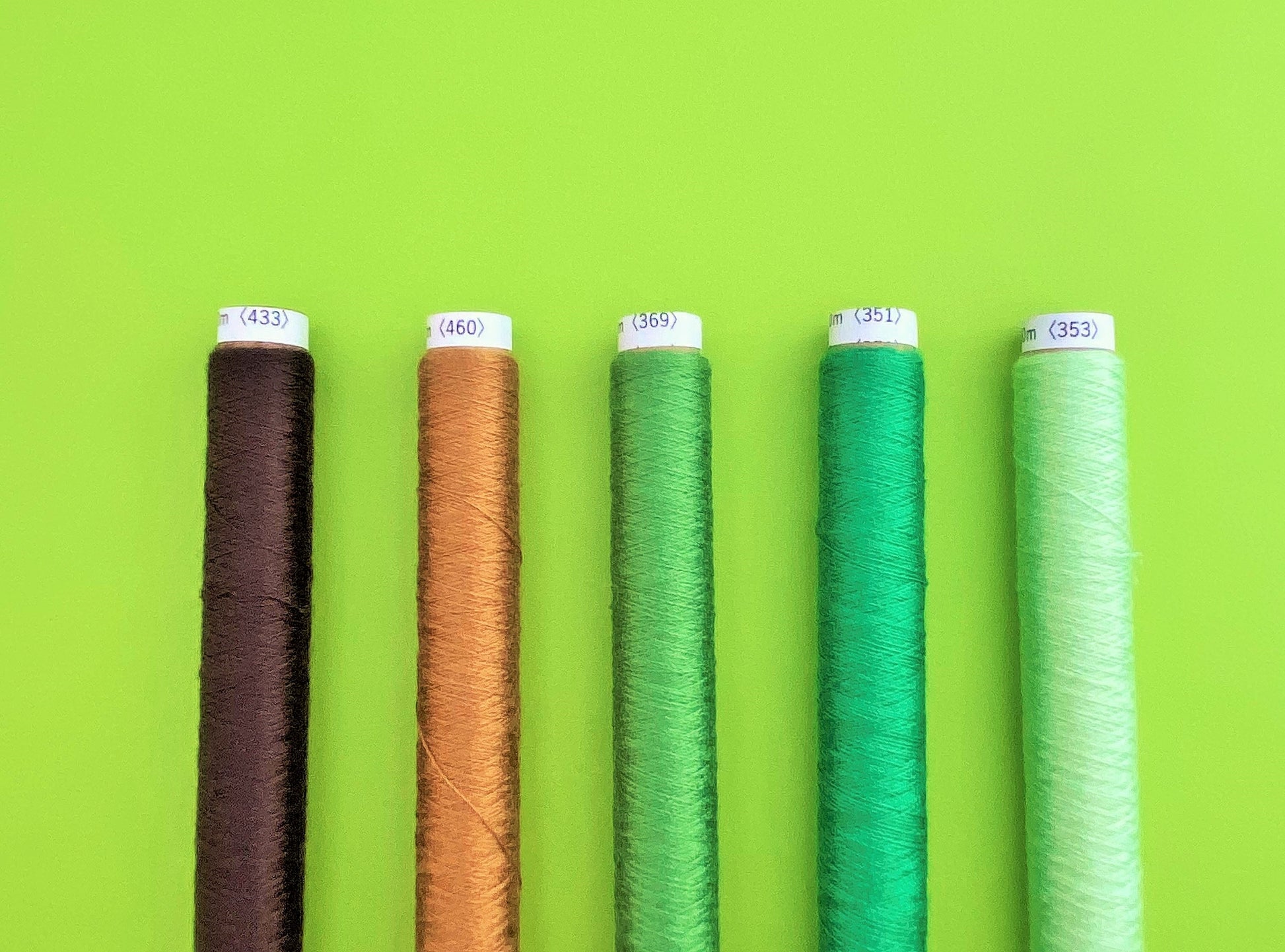 夏カラー刺繍糸　ソフエルセット